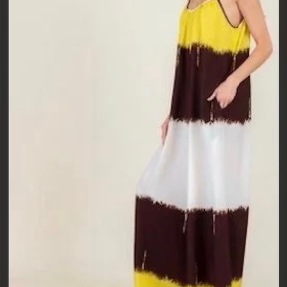 Oversized Tie Dye Wide Leg Jumpsuit Size S - Picture 15 of 16